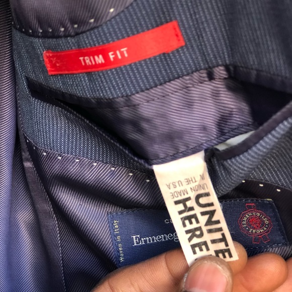 NW Ermenegildo Zegna Trim Fit Made in USA, 42L/W35 - Picture 7 of 8